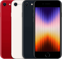 APPLE iPhone SE 3 128GB Refurbished | Red | 4.7 inch | No Accessories | 12M Garantie