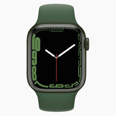 Apple Watch Series 7 45mm Refurbished | Aluminium Groen | Wifi | Zwart Sportbandje | 1 jaar Garantie | Accessoires