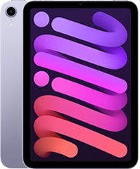 Apple iPad Mini 6 64GB Refurbished | Purple Wi-Fi + 5G | 1-year Warranty | Accessories