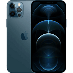 Apple iPhone 12 Pro Max 128 GB reacondicionado | Azul | 1 año de garantía | Accesorios