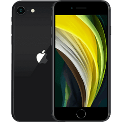 Apple iPhone SE (2020) 128 GB Refurbished | Black | 1-Year Warranty | Accessories