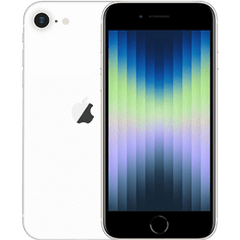 Apple iPhone SE (2022) 64 GB Refurbished | White | 1-year Warranty | Accessories