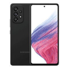 Samsung Galaxy A53 5G Refurbished | 128GB Zwart | Dual-SIM | 1 jaar Garantie | Accessoires