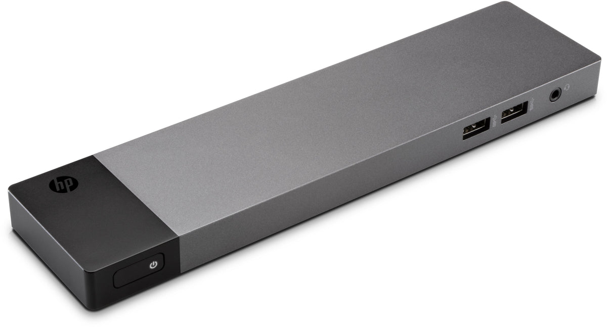 HP Elite Thunderbolt 3 Dock | Professioneel Docking Station | USB-C / incl. Thunderbolt 3 Cable + oplader