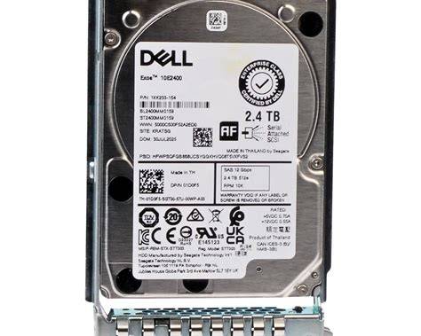 DELL G14-G16 2.4-TB 12G 10K 2.5 512e Refurbished | 2.4 TB | 12G SAS | 10K RPM | 2.5 inch | 12M Garantie