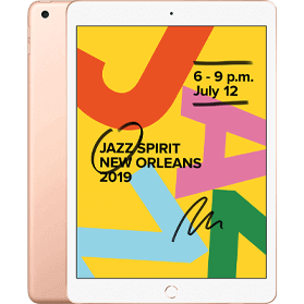 Apple iPad 2019 128 GB Reacondicionado | Dorado | Wifi + 4G | 1 año de garantía | Accesorios