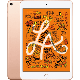 Apple iPad Mini 5 64 GB Refurbished | Gold | Wi-Fi | 1-year Warranty | Accessories