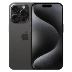 Apple iPhone 15 Pro 128GB Refurbished | Titanium Zwart | 1 jaar Garantie | Accessoires