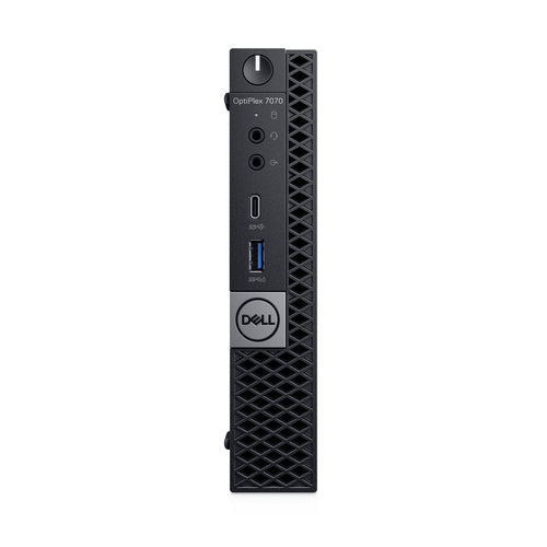 DELL 7070 MFF Reacondicionado | i5-9400T (9.ª generación) | 8GB de RAM | SSD NVMe de 256GB | Windows 11 Pro | 12M de garantía