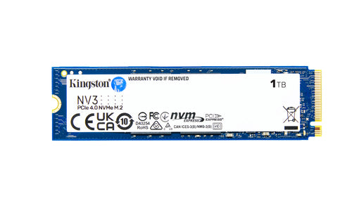 KINGSTON 1TB NV3 M.2 2280 PCIe 4.0 NVMe SSD Refurbished | 12M Garantie