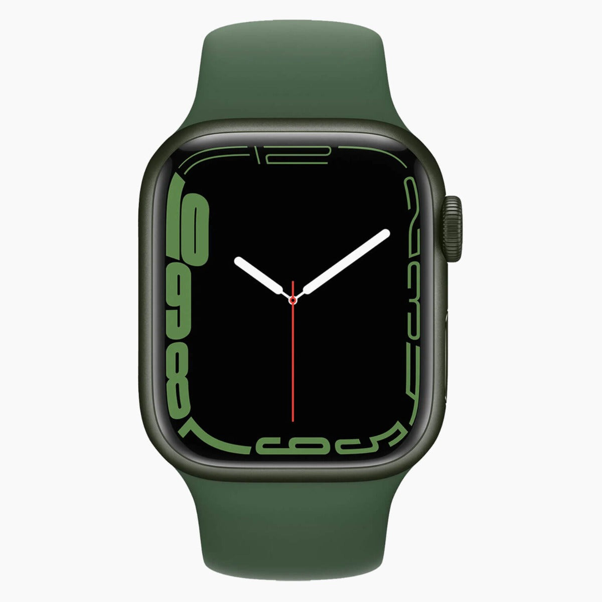 Apple Watch Series 7 Refurbished | 45mm Aluminium Groen | WiFi | Zwart Sportbandje | 1 Jaar Garantie | Accessoires