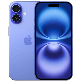 Apple iPhone 16 128 GB Refurbished | Blauw | 1 jaar Garantie | Accessoires