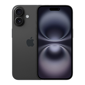 Apple iPhone 16 Plus 128GB Refurbished | Zwart | Met Garantie | Inclusief Accessoires