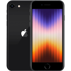 Apple iPhone SE (2022) 128 GB Refurbished | Zwart | 1 jaar Garantie | Accessoires